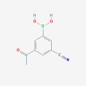 (3-Acetyl-5-cyanophenyl)boronic acid