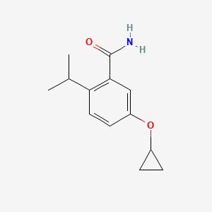 5-Cyclopropoxy-2-isopropylbenzamide