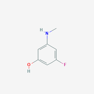 3-Fluoro-5-(methylamino)phenol