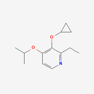 3-Cyclopropoxy-2-ethyl-4-isopropoxypyridine