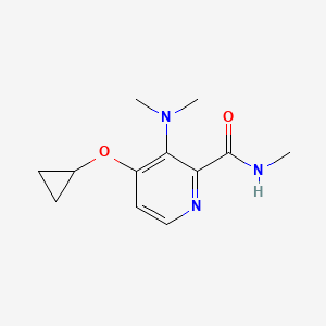 4-Cyclopropoxy-3-(dimethylamino)-N-methylpicolinamide