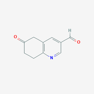 6-Oxo-5,6,7,8-tetrahydroquinoline-3-carbaldehyde