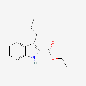 Propyl 3-propyl-1H-indole-2-carboxylate