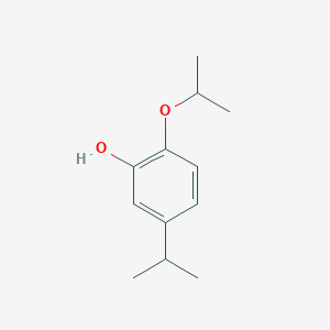 molecular formula C12H18O2 B14844126 2-Isopropoxy-5-isopropylphenol 