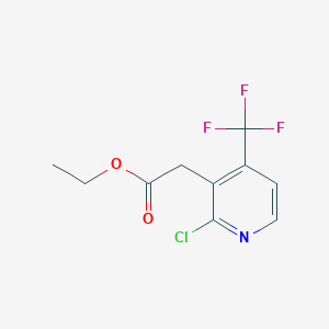 Ethyl 2-chloro-4-(trifluoromethyl)pyridine-3-acetate