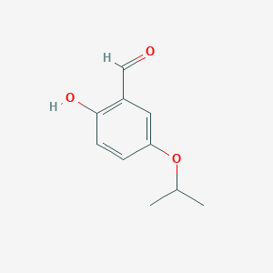 molecular formula C10H12O3 B14844185 2-Hydroxy-5-isopropoxybenzaldehyde 