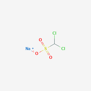 molecular formula CHCl2NaO3S B1484424 二氯甲磺酸钠 CAS No. 53638-47-4