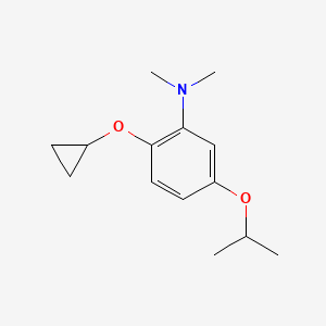 2-Cyclopropoxy-5-isopropoxy-N,N-dimethylaniline