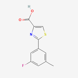 2-(3-Fluoro-5-methyl-phenyl)-thiazole-4-carboxylic acid