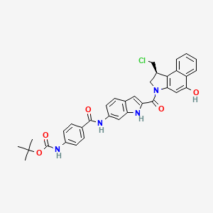 molecular formula C34H31ClN4O5 B1484429 Duocarmycin MA CAS No. 1613286-57-9