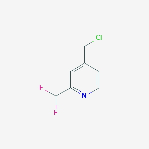 4-(Chloromethyl)-2-(difluoromethyl)pyridine