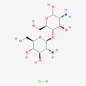 molecular formula C12H25ClN2O9 B1484440 Chitobiose hydrochloride CAS No. 115350-24-8