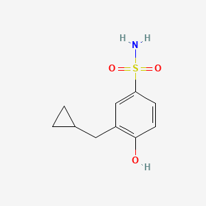 3-(Cyclopropylmethyl)-4-hydroxybenzenesulfonamide