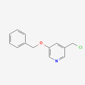 3-(Benzyloxy)-5-(chloromethyl)pyridine