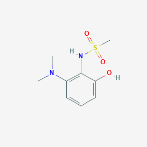 N-(2-(Dimethylamino)-6-hydroxyphenyl)methanesulfonamide