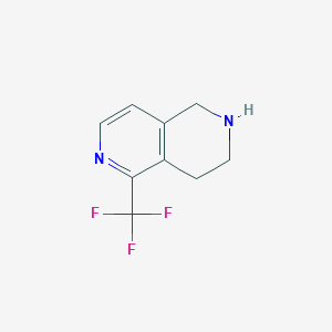 5-(Trifluoromethyl)-1,2,3,4-tetrahydro-2,6-naphthyridine