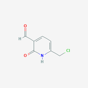 6-(Chloromethyl)-2-hydroxynicotinaldehyde