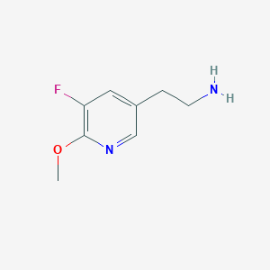 2-(5-Fluoro-6-methoxypyridin-3-YL)ethanamine