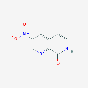 3-Nitro-1,7-naphthyridin-8-OL