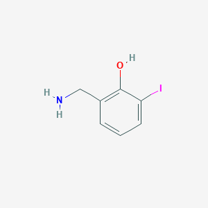 2-(Aminomethyl)-6-iodophenol