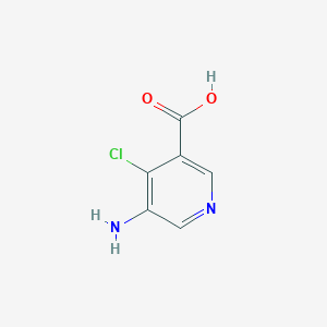 5-Amino-4-chloronicotinic acid