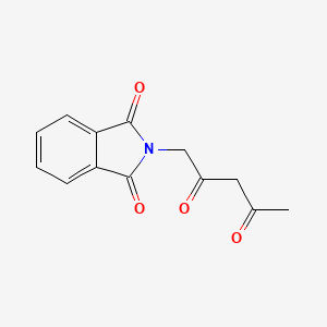 molecular formula C13H11NO4 B14844759 1,3-Isoindolinedione, 2-(2,4-dioxopentyl) 