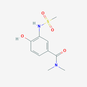 4-Hydroxy-N,N-dimethyl-3-(methylsulfonamido)benzamide