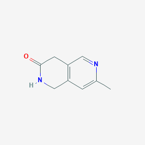 7-Methyl-1,4-dihydro-2,6-naphthyridin-3(2H)-one