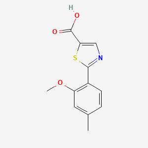 2-(2-Methoxy-4-methyl-phenyl)-thiazole-5-carboxylic acid