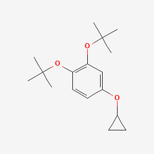 1,2-DI-Tert-butoxy-4-cyclopropoxybenzene