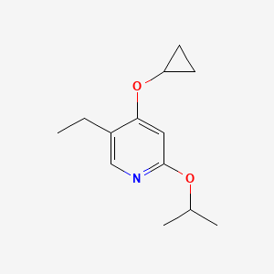 4-Cyclopropoxy-5-ethyl-2-isopropoxypyridine