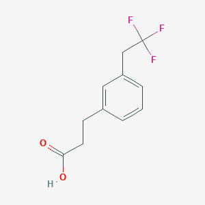 3-(3-(2,2,2-Trifluoroethyl)phenyl)propanoic acid