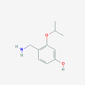 4-(Aminomethyl)-3-isopropoxyphenol