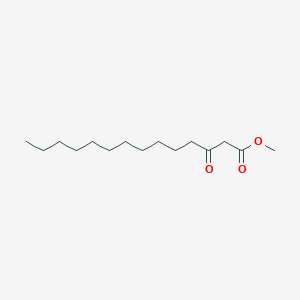 molecular formula C15H28O3 B014845 Methyl 3-oxotetradecanoate CAS No. 22348-97-6