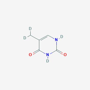 molecular formula C5H6N2O2 B1484518 Thymine-d4 CAS No. 200496-79-3