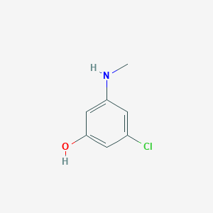 3-Chloro-5-(methylamino)phenol