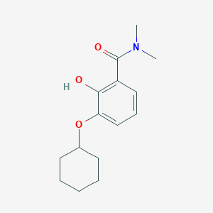 3-(Cyclohexyloxy)-2-hydroxy-N,N-dimethylbenzamide