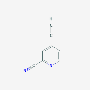molecular formula C8H4N2 B1484522 4-Ethynylpicolinonitrile CAS No. 1211525-87-9