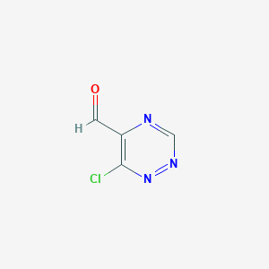 6-Chloro-1,2,4-triazine-5-carbaldehyde