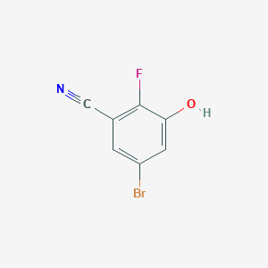 5-Bromo-2-fluoro-3-hydroxybenzonitrile