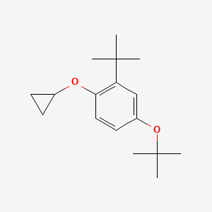 4-Tert-butoxy-2-tert-butyl-1-cyclopropoxybenzene