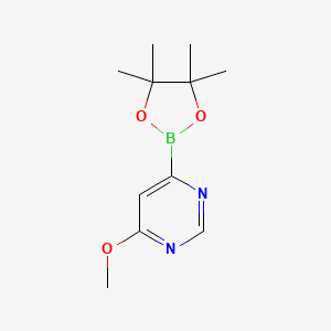 4-Methoxy-6-(4,4,5,5-tetramethyl-1,3,2-dioxaborolan-2-YL)pyrimidine