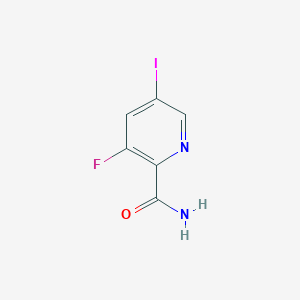 molecular formula C6H4FIN2O B1484539 3-Fluoro-5-iodopicolinamide CAS No. 1806337-21-2