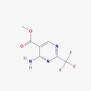 Methyl 4-amino-2-(trifluoromethyl)pyrimidine-5-carboxylate