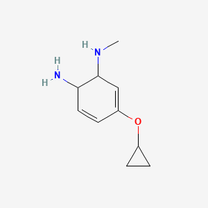 5-Cyclopropoxy-N1-methylcyclohexa-3,5-diene-1,2-diamine