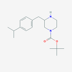 3-(4-Isopropyl-benzyl)-piperazine-1-carboxylic acid tert-butyl ester