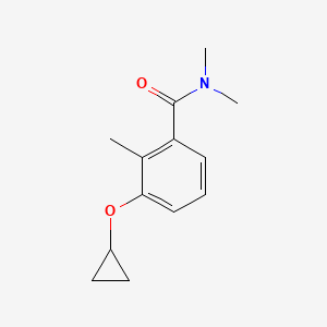 3-Cyclopropoxy-N,N,2-trimethylbenzamide