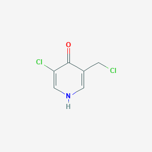 3-Chloro-5-(chloromethyl)pyridin-4-OL