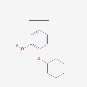 5-Tert-butyl-2-(cyclohexyloxy)phenol