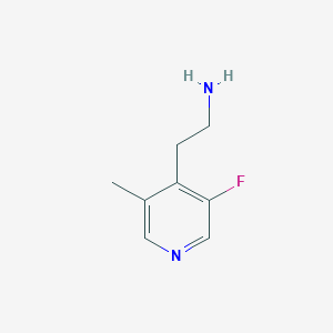 2-(3-Fluoro-5-methylpyridin-4-YL)ethanamine